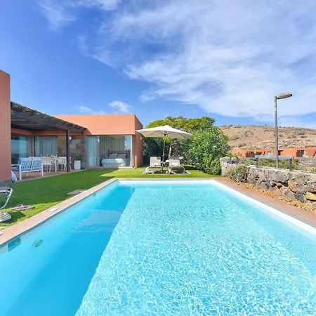 Mira Salobre Luxury Retreat In Gran Canaria Private Outdoor Heatable Pool Bbq Facilities Shaded Outdoor Dining Area Salobre Golf, *